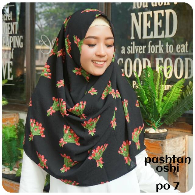 SUPER SALE PASHMINA INSTAN OSHI MOTIF / Pashmina satu langkah / pashtan sala