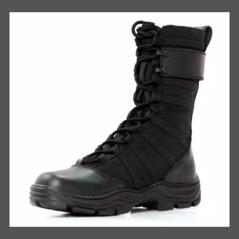 Sepatu pria safety boots keren original terbaru