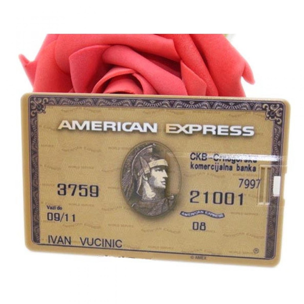 American Express Credit Card USB 2.0 Flash Drive - 16GB