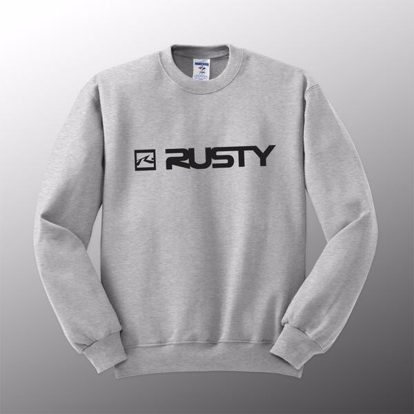 Jaket Sweater hoodie zipper Rusty