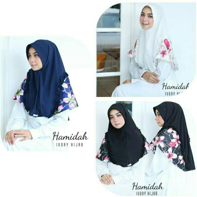 Hamidah ivory hijab