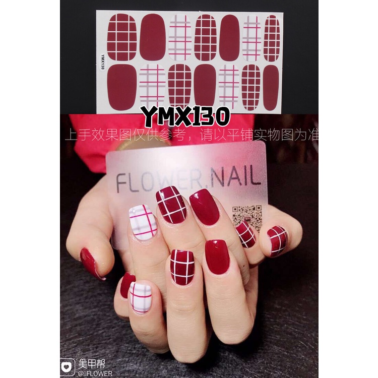 Stiker Kuku Motif Kartun Graffiti Leopard Gaya Korea Untuk Nail Art