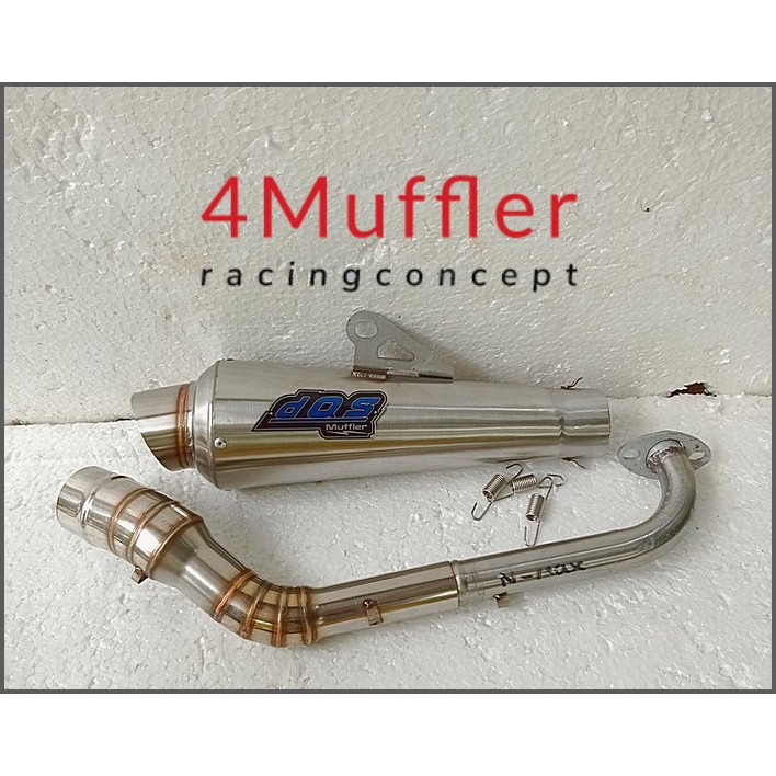 Knalpot Dos Nmax Racing / Knalpot Nmax New / Knalpot Nmax Old / Knalpot Nmax Ngebas Suara Adem