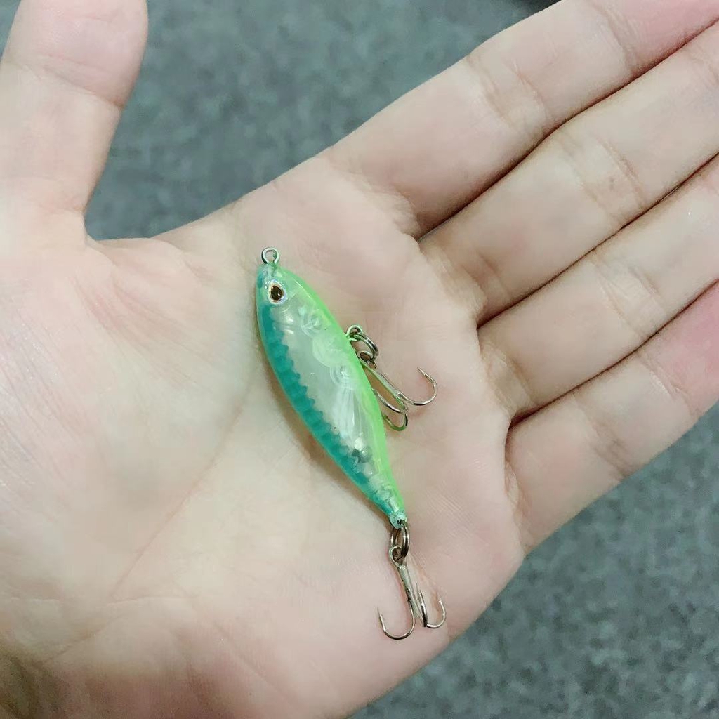 Shengyao 1Pcs New Floating Mini Pencil Umpan Pancing Swimbait 4.5cm/3.3g Minnow Fishing Lure Ikan Bass Wobbler Kail Memancing Bait Tackle
