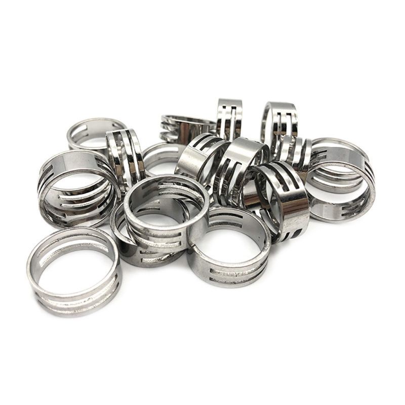 Siy Jump Ring Bahan Stainless Steel Untuk Membuat Perhiasan