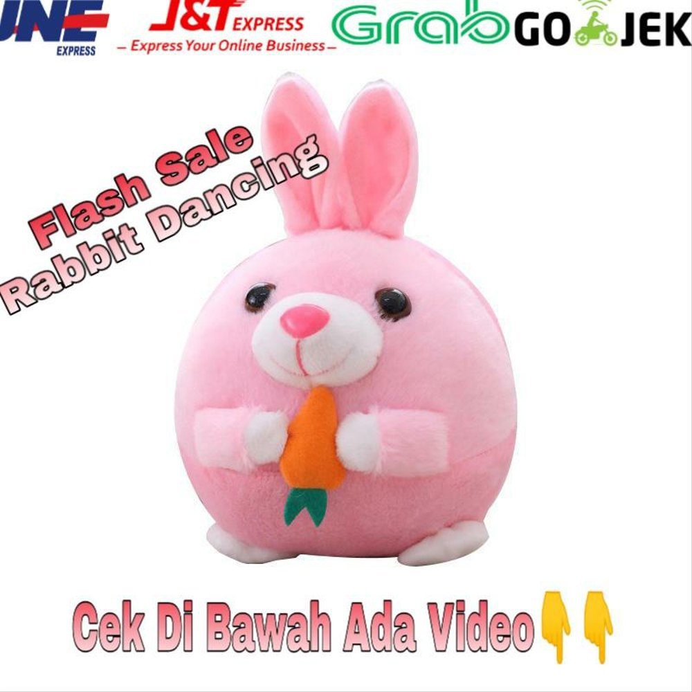 MAINAN ANAK BOLA PANTUL RABBIT DANCE TOY BALL ELECTRIC