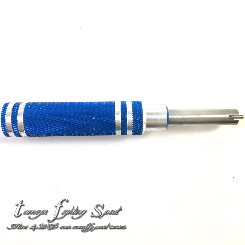MS Chassis Suspension Drill Tools Tamiya Blue (TL4112)
