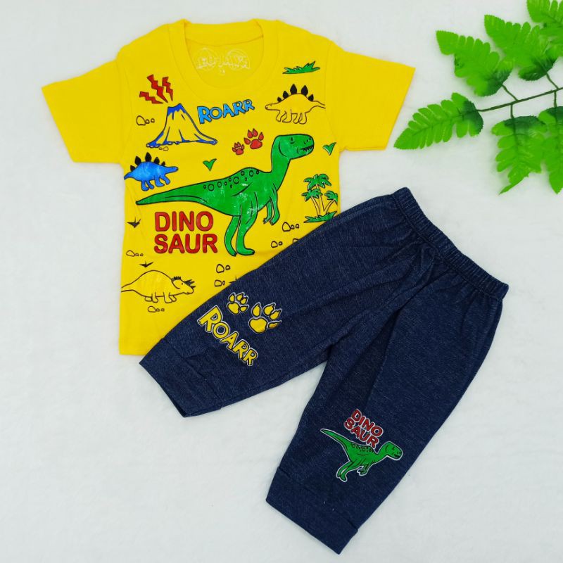 Baju Setelan Anak Laki-laki Size 0-3tahun / Pakaian Anak Cowok / Baju Harian Anak / Setelan Joger