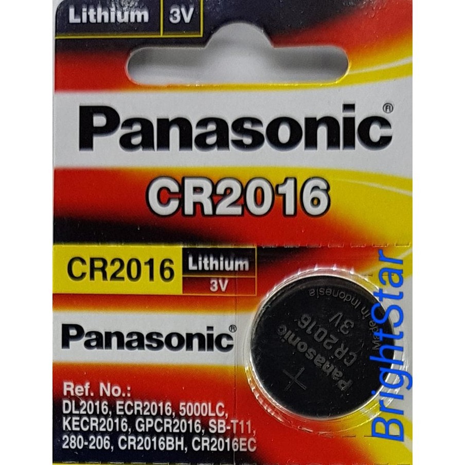 Baterai Kancing Panasonic CR2016 (@1PC)