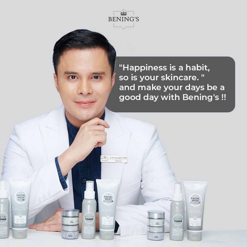 Exclusive Night Cream Benings Skincare by Dr Oky (Benings Clinic indonesia) Niacinamide,