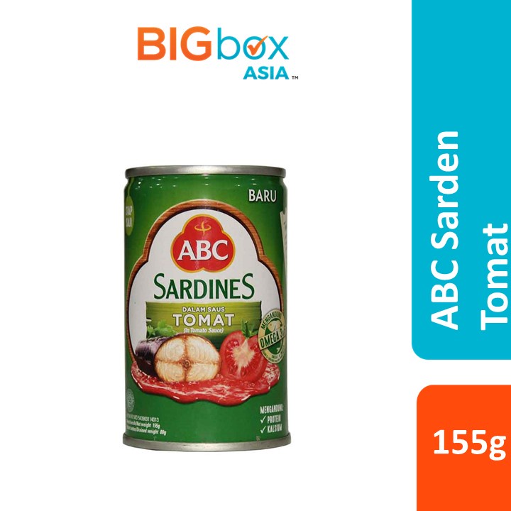 ABC Sarden Kaleng Tomat - 155g