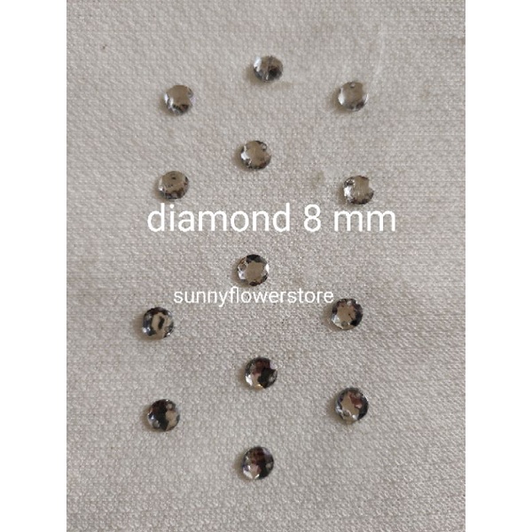 diamond bulat 8 mm 10*12*14*18  mm