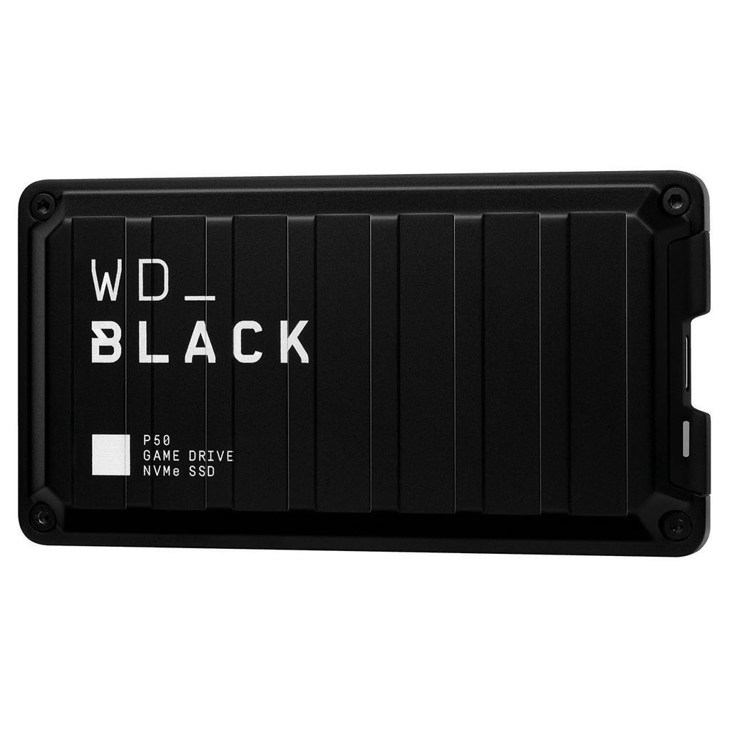 SSD External WD Black P50 Game Drive Portable 500GB USB-C