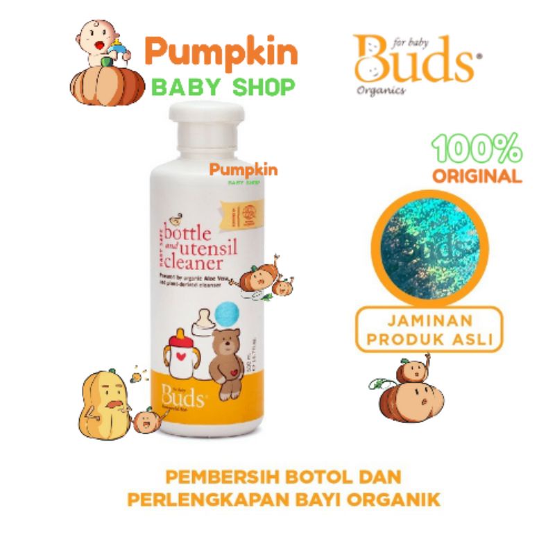 Buds Organics Baby Safe Bottle And Utensil Cleaner 500ml