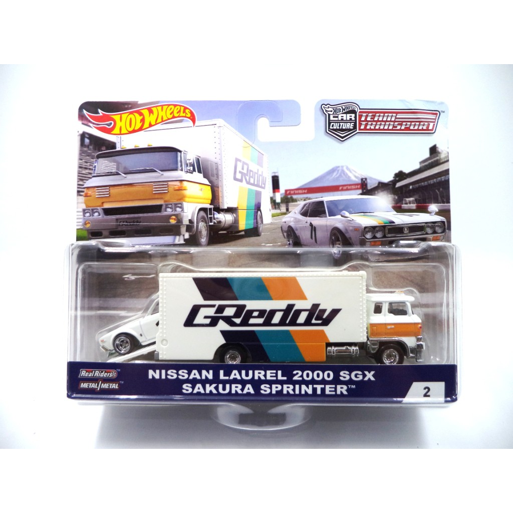 hot wheels team transport nissan laurel