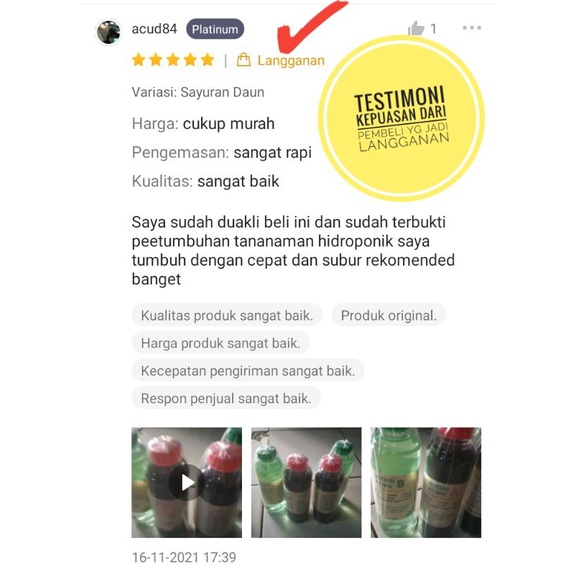 AB MIX SIAP PAKAI 250ML PUPUK AB MIX SAYURAN DAUN HIDROPONIK PRAKTIS