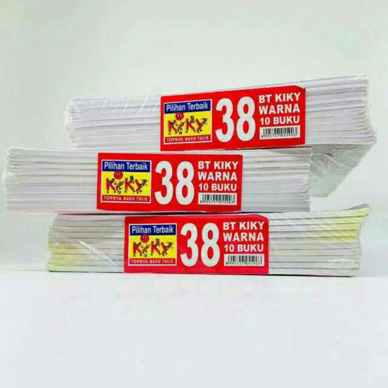

Buku Tulis Kiki 38 Lembar Motif Random /Buku Kiki 38 Lembar