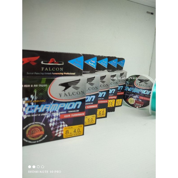 Senar Pancing Falcon Champion 150M, Kuat dan Anti Kriting