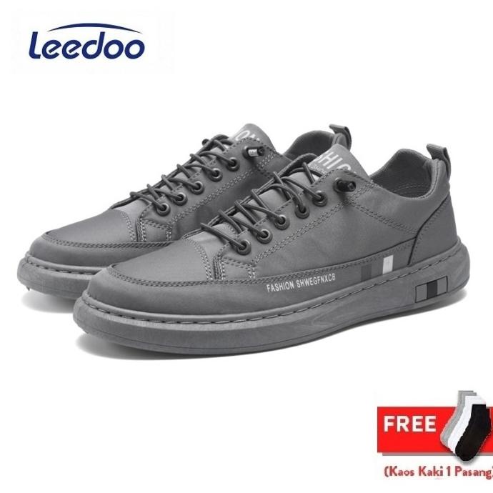 Leedoo sepatu Sneakers Pria Sepatu Olahraga Running Casual MC110