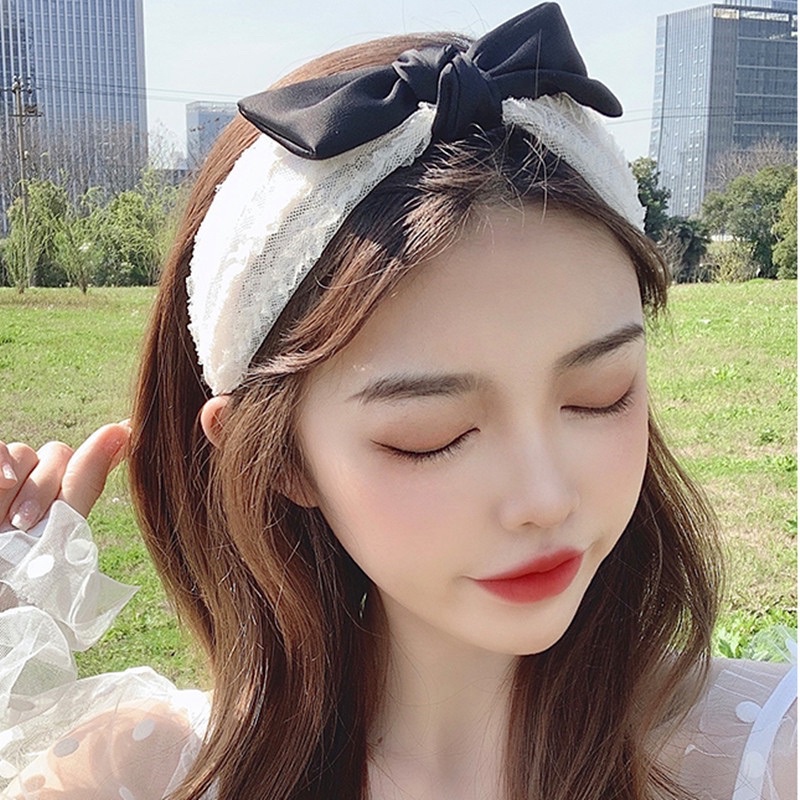 Bando - 20. Womens Headband Twist Hairband Bow Knot Cross Cloth Hair Band