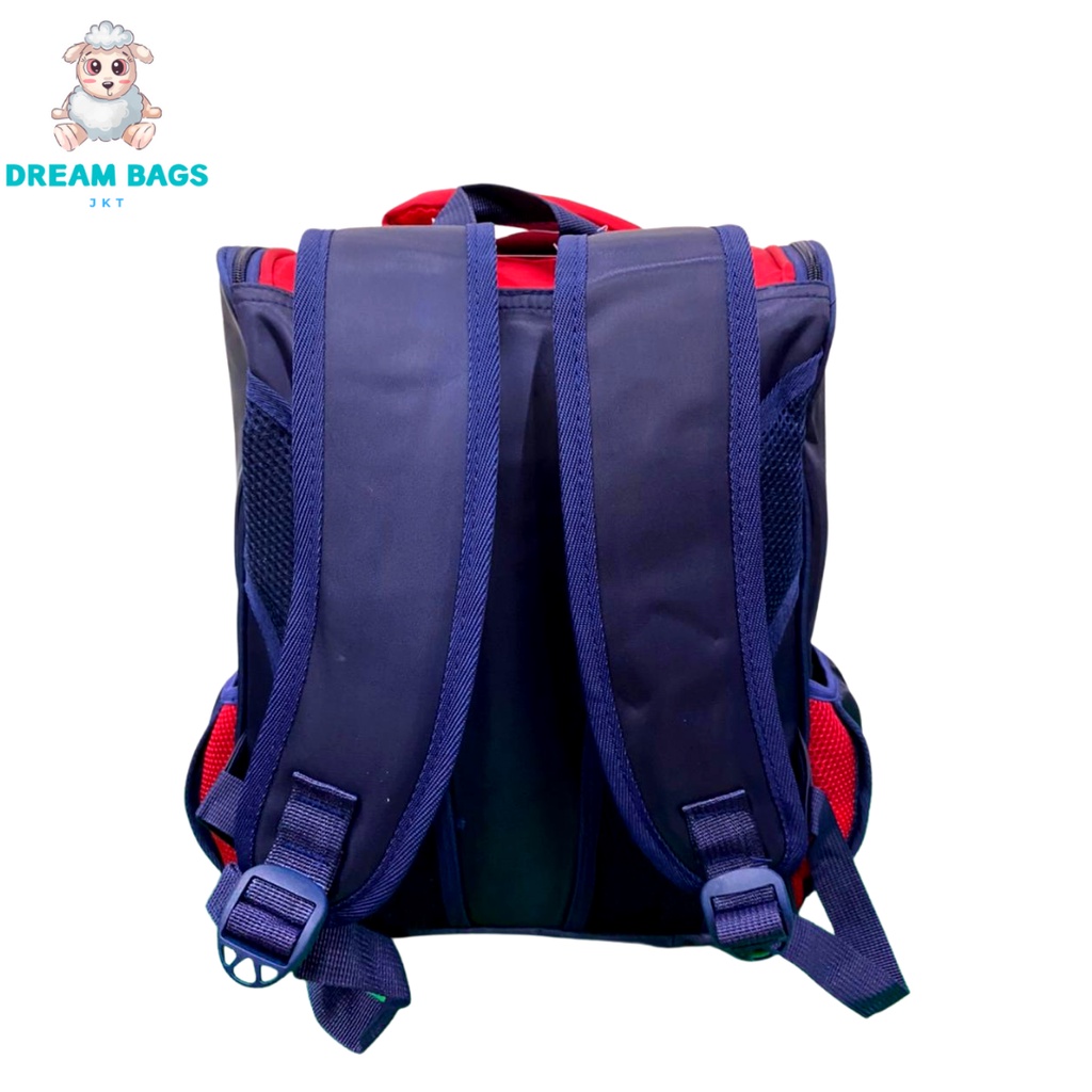 Tas Sekolah Karakter Gratis Raincover DB 196 Size SD Tas Anak Import - Tas Sekolah Anak Laki Laki - Tas Sekolah anak Laki Sd - tas anak laki sd