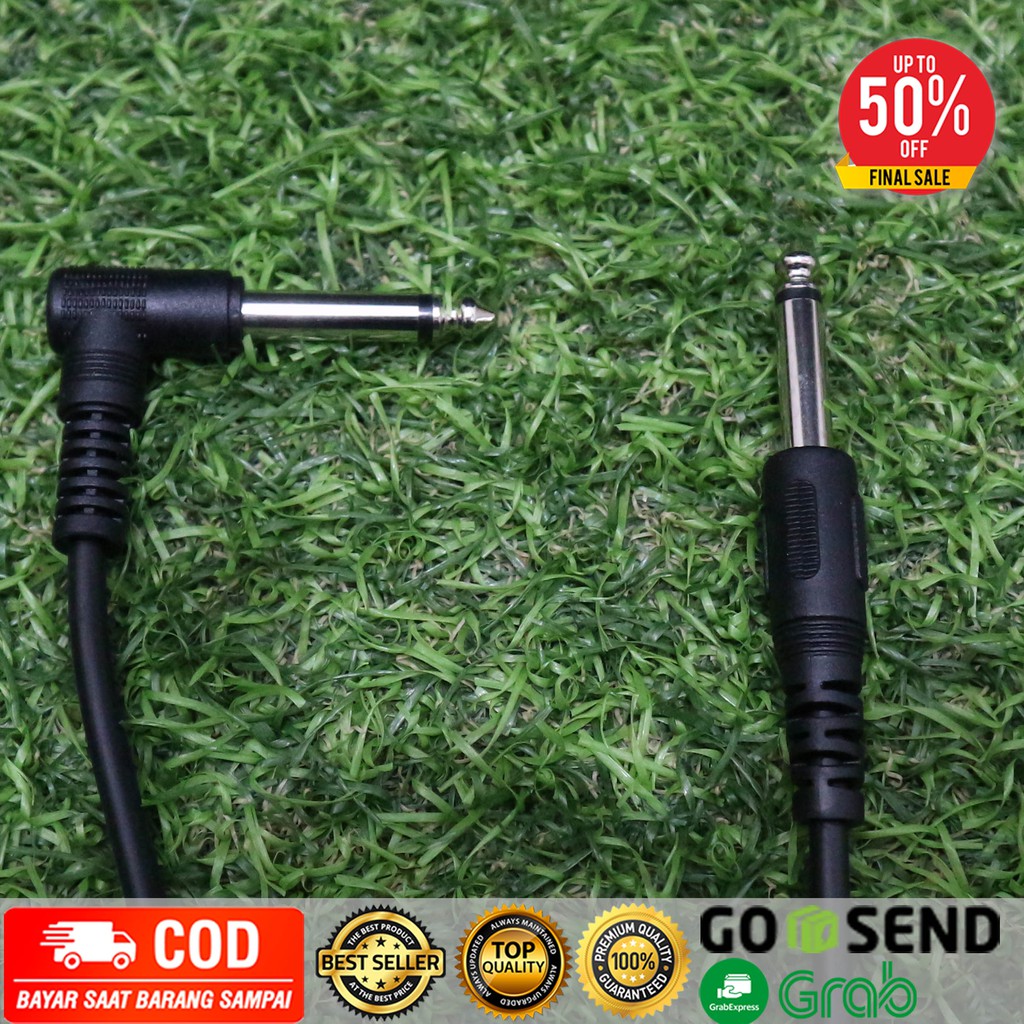 Promo Kabel Jack Gitar Panjang 3m dan 5m murah