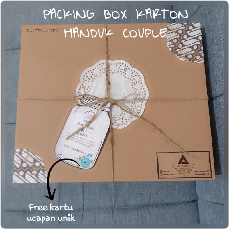 

Termurah!! Packing Exclusive Handuk untuk Kado atau Souvenir