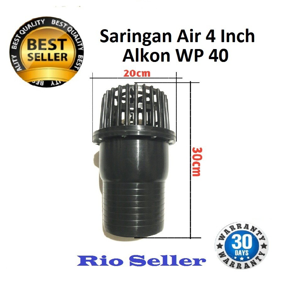 SARINGAN AIR + KLEP 4"/SARINGAN AIR POMPA ALKON WP40