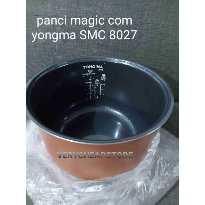 Panci Magic Com Yong ma SMC 8027 2Liter Original Berkualitas