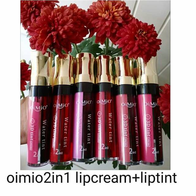 Oimio 2in1 lipcream+liptint (harga/lusin)