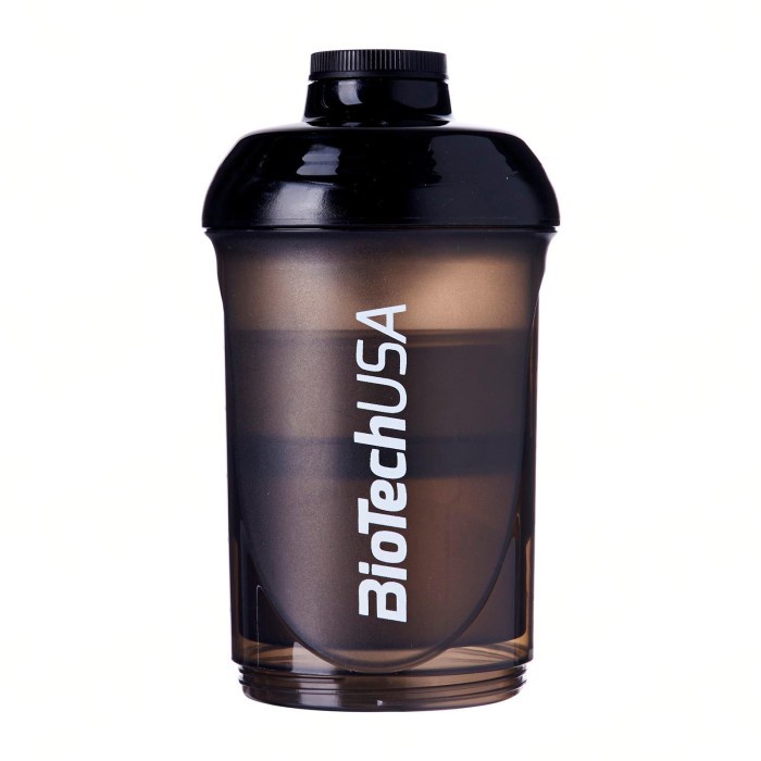 

Biotechusa Shaker Bottle With Compartments 600 Ml (+200 Ml +150 Ml)