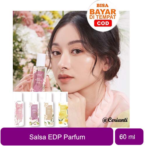 [BPOM] SALSA Parfum Eau De Parfume (EDP) WANGI SAKURA | PEONY | DANDELION | MAGNOLIA 60ML