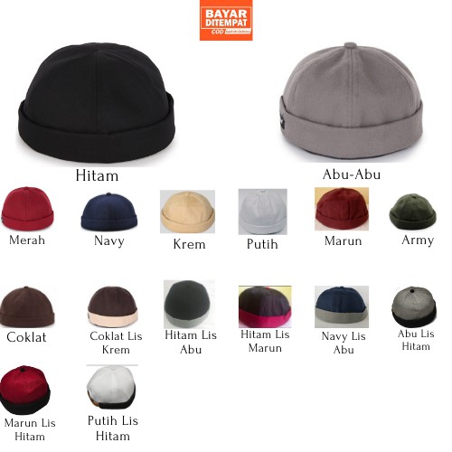 Peci Hijrah / Miki Hat / Topi Peci Remaja Sampai Dewasa Bahan Rafel Daimaru Kualitas Premium