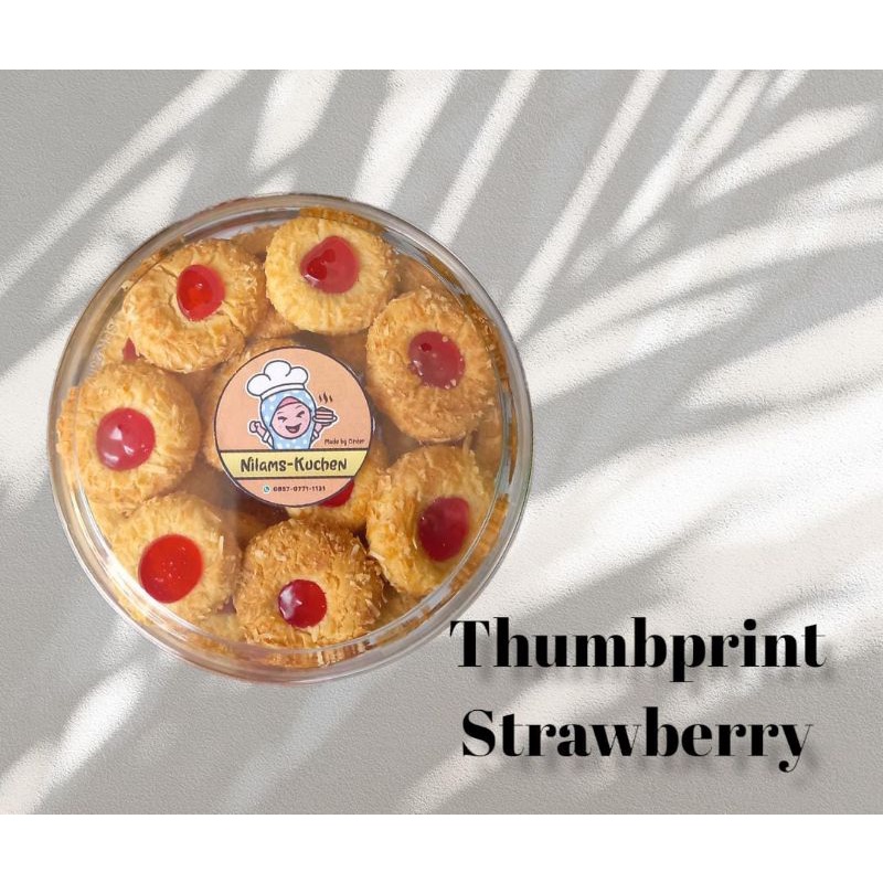 

Thumbprint Strawberry Gurih Renyah Endul