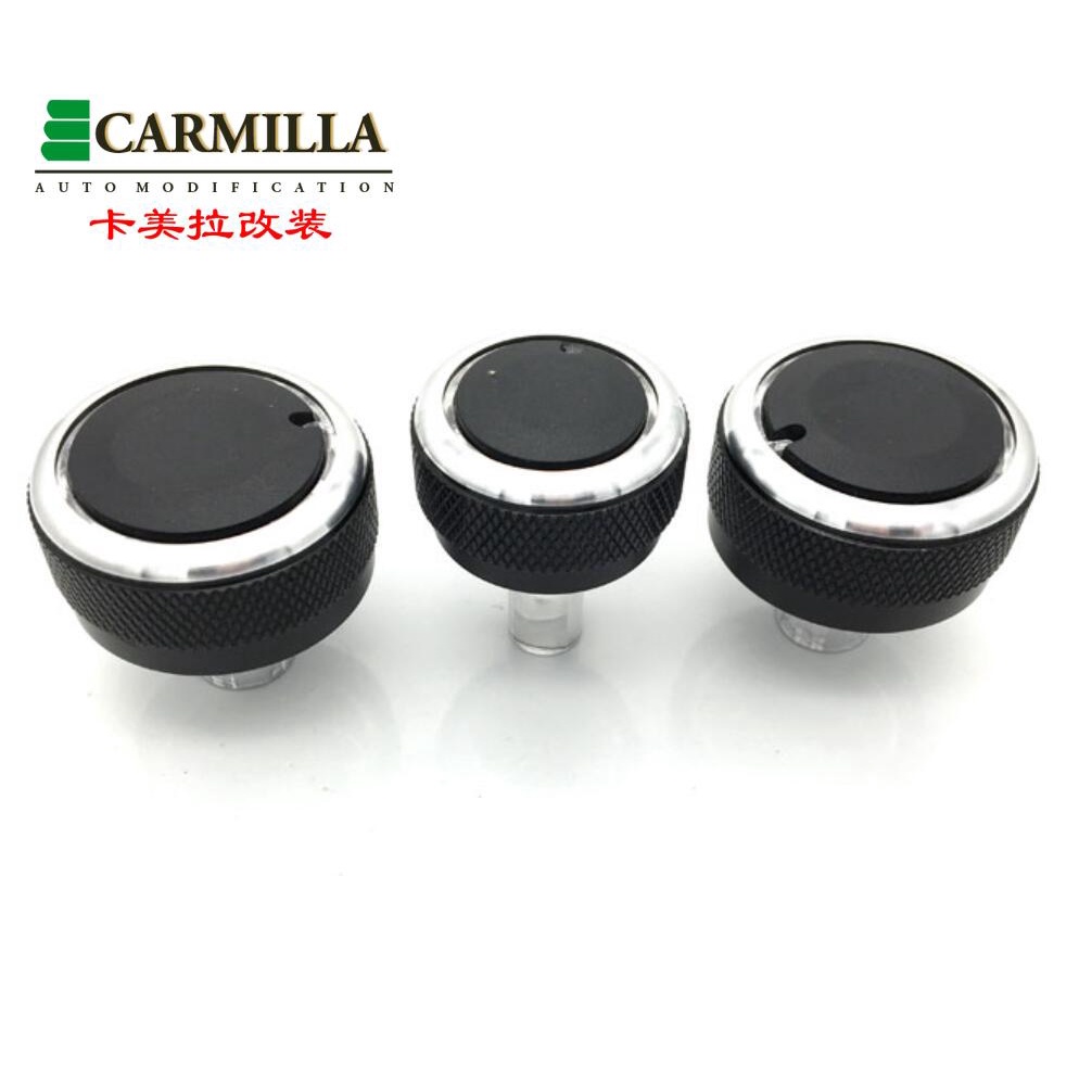 3pcs / set Knob Saklar Kontrol AC Mobil Untuk Mitsubishi Triton 2006-2014 Acc