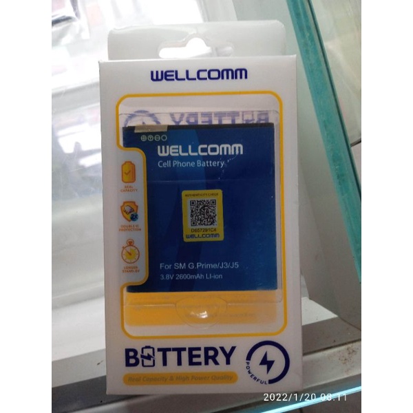 battery wellcomm j2 prime