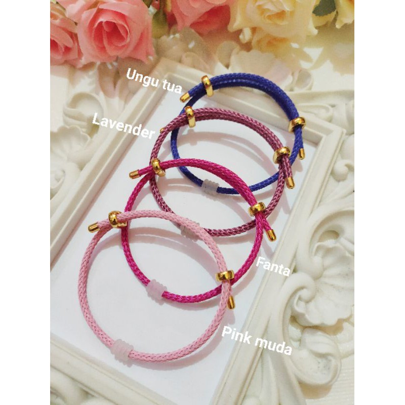 Gelang Tali Kawat Anti Air Waterproof untuk hiasan ornamen xuping