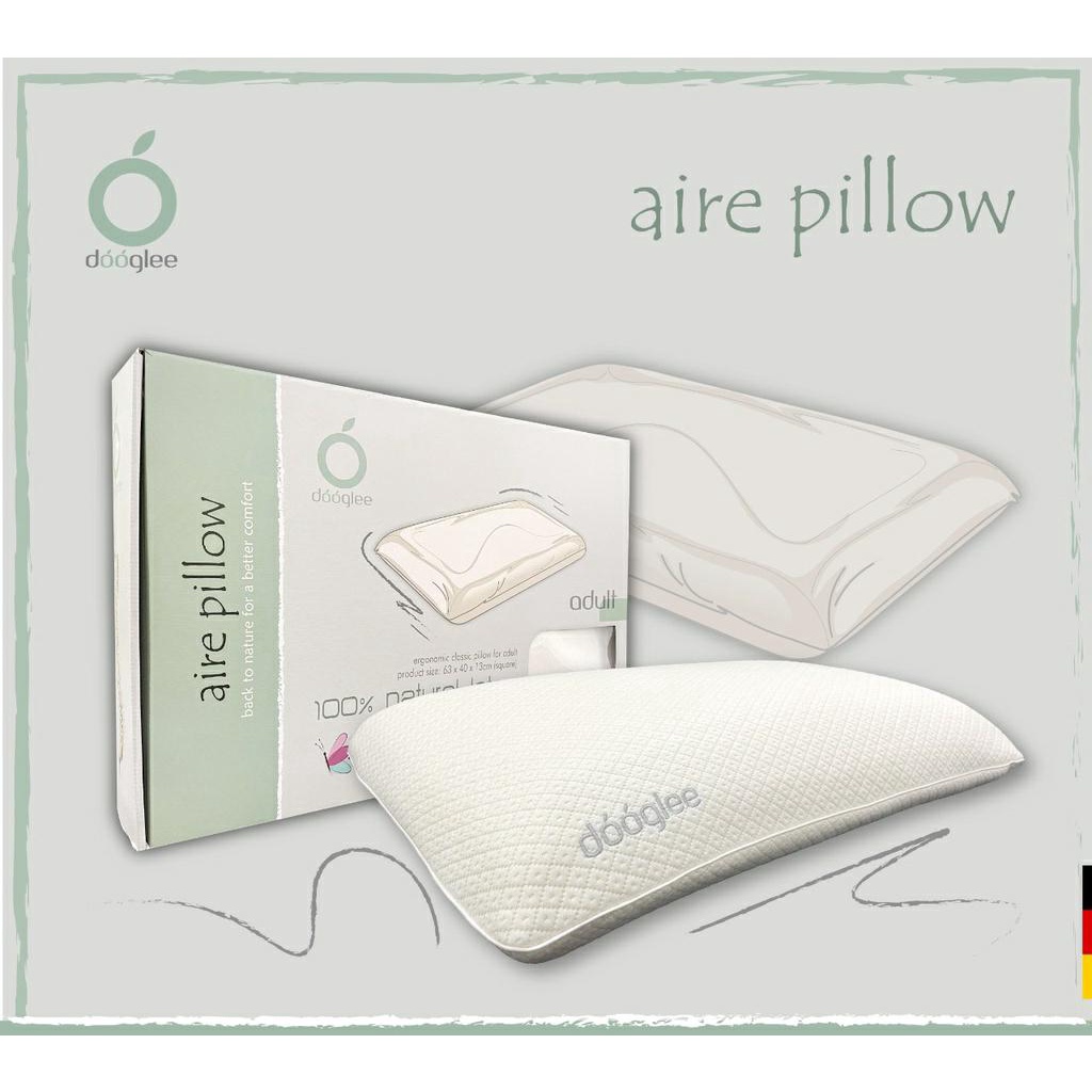 Dooglee Aire Pillow 63×40×13cm / Bantal Dewasa 8997223911461