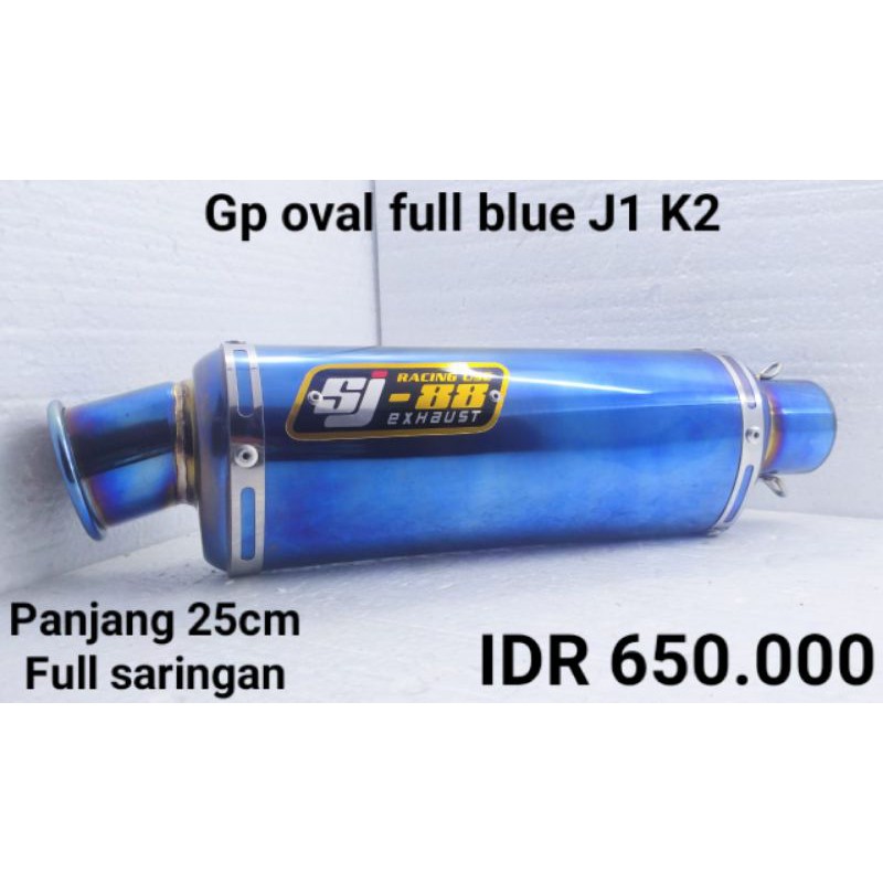 Slincer Sj-88 Original Gp Oval full Blue J1 K2