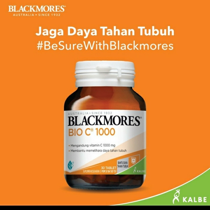 VITA32 VITAMIN C BLACKMORES BIO C 1000 MG ISI 30 PCS