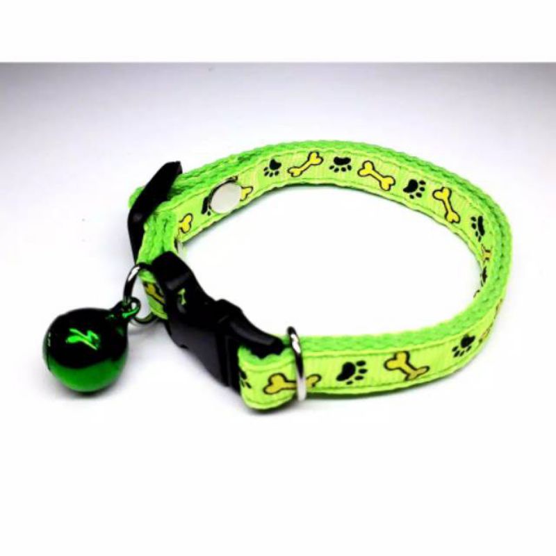 KALUNG KUCING ANJING MOTIF LONCENG 14mm KEREN GROSIR