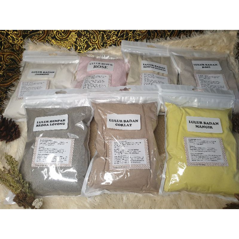 LULUR KILOAN / LULUR TRADISIONAL/ BEDDA LOTONG/ SCRUB BADAN/ PEMUTIH KULIT