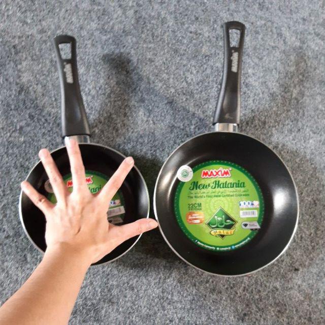 Maxim Halania 2pcs Set( Frypan 18 Cm, Frypan 22 Cm )