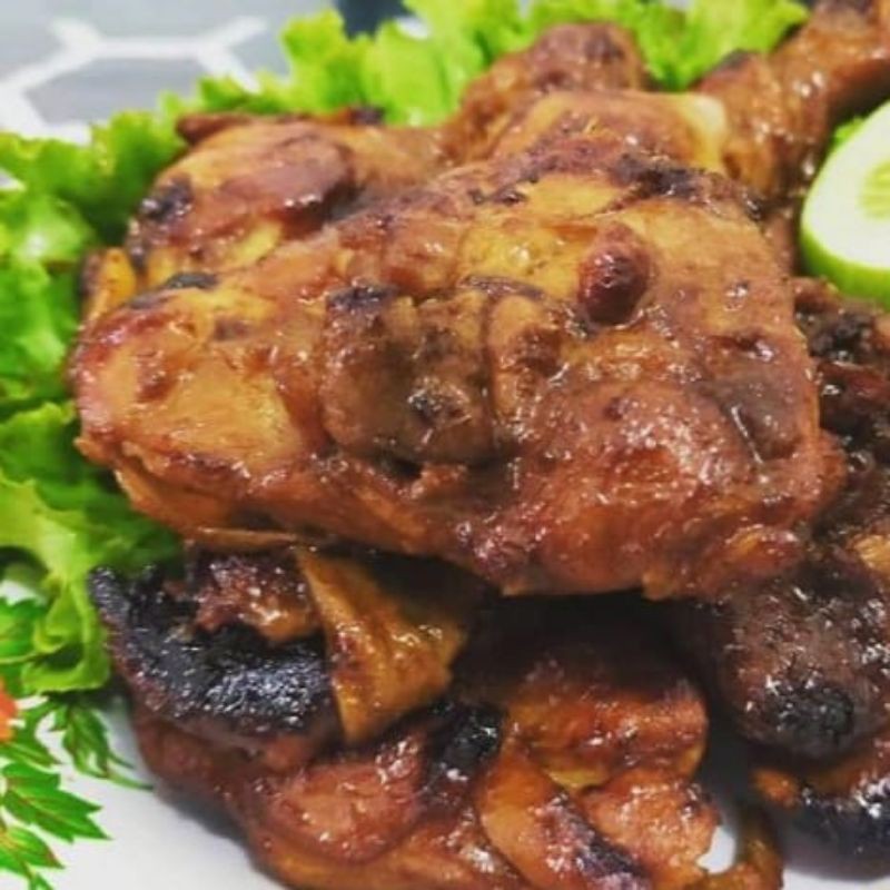 

Ayam Bumbu Kalasan Ungkep Frozen Beku Siap Bakar/Goreng Daging Empuk Lembut Manis Gurih