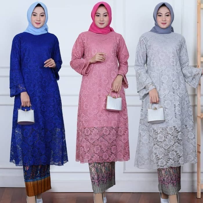 Atasan Kebaya Tunik Longcape Aneka Pilihan Warna