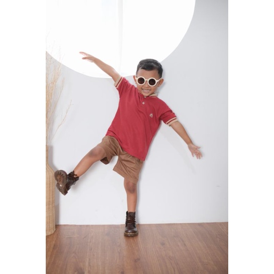 MACKENZIE TOP - Promo 8.8 Kaos Polo Anak Kemeja Kerah Kids Wangki Cewek Cowo Perempuan Laki Katun Lucu Murah 1-6 Th