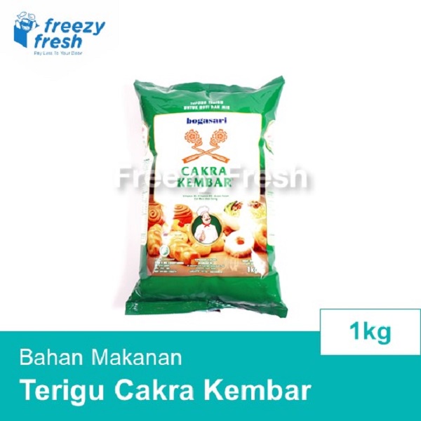 

Tepung Terigu Cakra Kembar (1 Kilo)