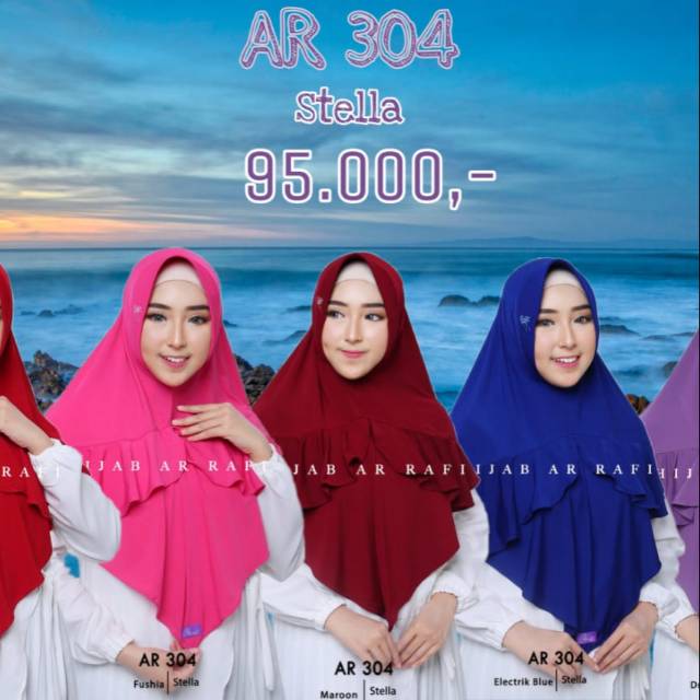 Hijab Ar Rafi : AR 304 (Anniha Collection)