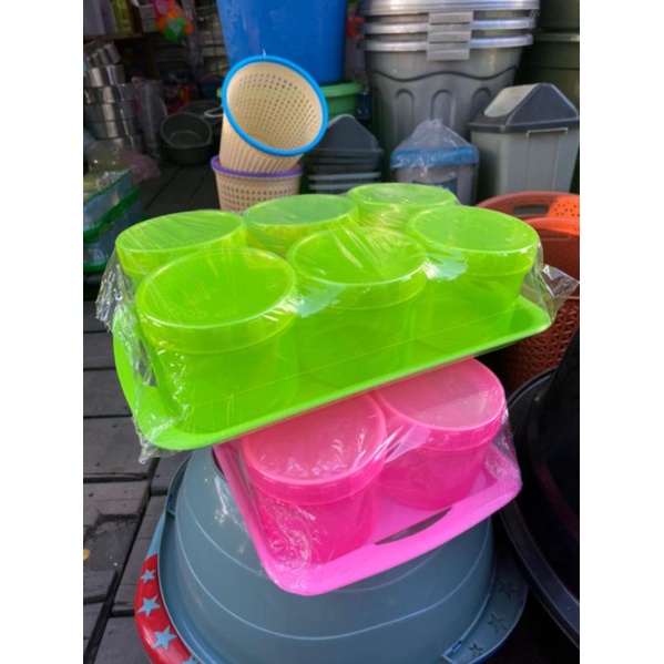 toples set lebaran lengkap dgn nampan bahan tebal