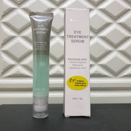 ms glow eye serum